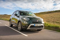 Fiat 500X driving tracking