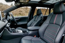 Toyota RAV4 Plug-in Interior front seats