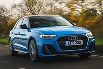 2019 Audi A1 S Line front driving