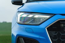 2019 Audi A1 front LED lights