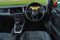 2019 Audi A1 S Line dashboard