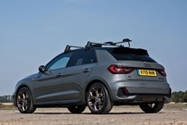 2019 Audi A1 Style Edition rear - with roof rack