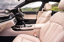 BMW 7 Series review, front seats