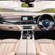 BMW 7 Series review, interior, full width, dashboard, steering wheel, infotainment