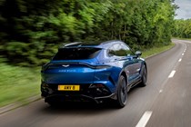 Aston Martin DBX rear driving