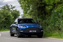 Aston Martin DBX front driving