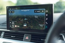 2019 Audi A4 Saloon multimedia touchscreen