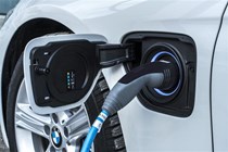 Recharging the plug-in hybrid BMWs is easy