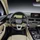 Stylish cabin of new Audi A4
