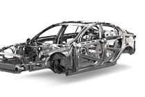 The XE's aluminium chassis.