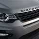 The New Discovery Sport's grille.