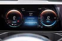 2019 Mercedes-Benz EQC digital dials