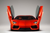 Lamborghini Aventador front doors open
