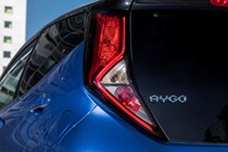 Toyota Aygo rear light cluster