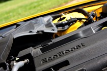 Ford Mustang Ecoboost engine logo