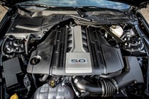 Ford Mustang V8 engine facelift