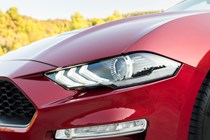 Ford Mustang facelift, headlight