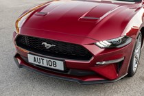 Ford Mustang convertible facelift front bumper
