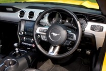 Ford Mustang Convertible driving position