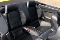 Ford Mustang Convertible rear seats