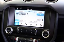 Ford Mustang Convertible touchscreen