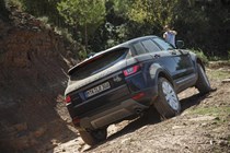 It may be a chic SUV but the Land Rover Range Rover Evoque is a capable one