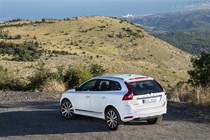 Volvo XC60 is economical in front-wheel drive form