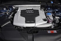 The A4 Allroad's powerful V6 engine.