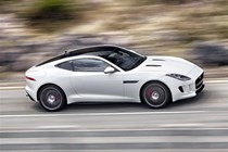 This is the dramatic 'R' version of the Jaguar F-Type Coupe, powered by a supercharged 5.0-litre V8