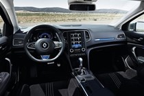 High end Renault Meganes have a portait-aspect touchscreen