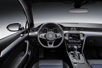 The 2015 Volkswagen Passat interior
