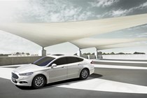 The New Mondeo Saloon.