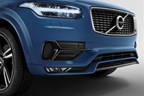 The New Volvo XC90 R-Design, Front detail.