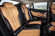 BMW X6 rear seats