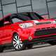 Kia Soul 2014 model has grown in size and will be offered in new colours inlcuding this Inferno Red