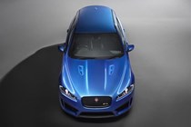 Power comes from the same 5.0-litre supercharged V8 as the Jaguar XFR-S saloon