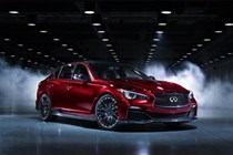 Should the Infiniti Eau Rouge concept make production it would have more than 500bhp