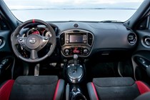 Sporty makeover for the Nissan Juke Nismo RS' cabin