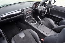 Recaro seats aside the interior looks much like another other high spec Mazda MX-5