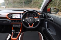 Volkswagen T-Cross (2020) interior view