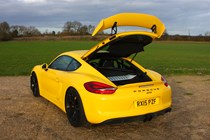 Porsche 2016 Cayman GT4 Boot/load space
