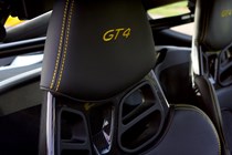 Porsche 2016 Cayman GT4 Interior detail