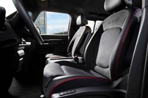 Volkswagen ID. Buzz GTX: front seats, black upholstery