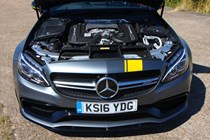 Mercedes-Benz C-Class Coupe AMG 2016 Edition 1 Engine bay
