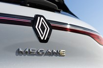 Renault Megane E-Tech Electric rear badge