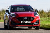 Ford Puma ST (2024) review: dynamic cornering, red paint