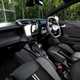 Ford Puma ST (2024) review: interior static shot, black interior