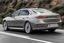 BMW i7 review (2023) rear view