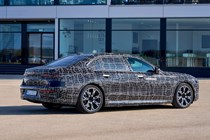 BMW i7 electric car prototype, rear