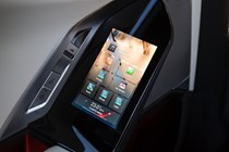 BMW i7 rear touchscreen